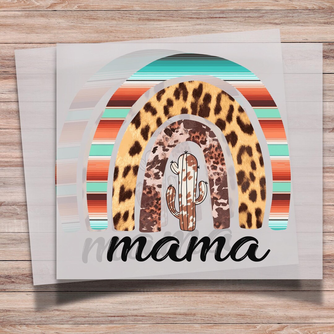 Western Mama DTF Print Ready to Press Heat Transfer - Etsy