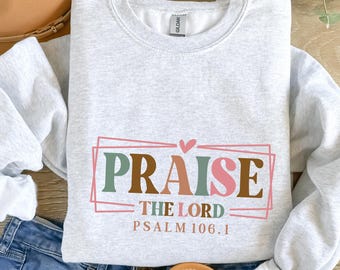 Praise the Lord DTF Print Ready to Press Christian Heat Transfer