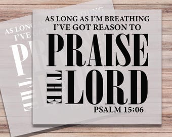 Praise the Lord DTF Print Ready to Press Christian Heat Transfer