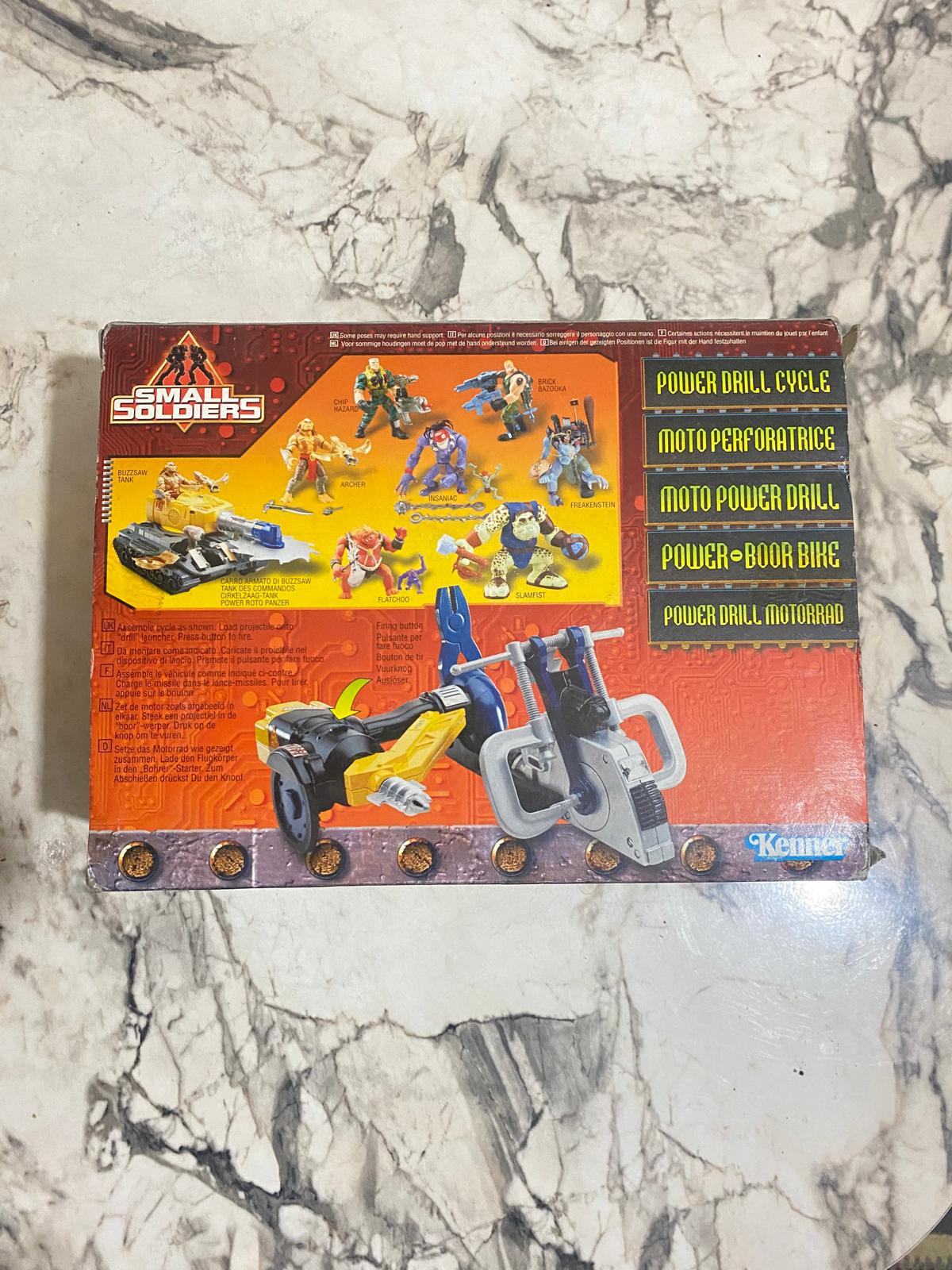 Small Soldiers Power Drill Cycle Vehicle Kenner 55176 1998