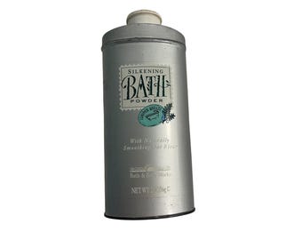 Vintage Bath & body Works, silken bath powder, juniper breeze