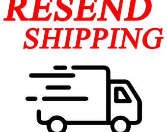 Resend//additional shipping fee