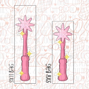 STL Wickd Wand | Sugar Cookies | Cookie Cutter STL | STL Files | Valentines | Valentines Day | Digital File