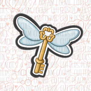 STL Flying Key | Sugar Cookies | Cookie Cutter STL | STL Files | Tv Character | Instant Download | Wizard Movie