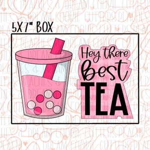 STL Best Tea Set | Sugar Cookies | Cookie Cutter STL | STL Files | Valentines | Valentines Day | Digital File
