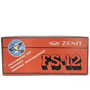 NRFB Zenit Photosniper FS-12 Film Camera Kit | Never Removed From Box | Sealed Box | 35mm Film Camera