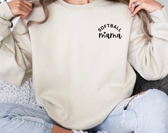 Softball Mom Sweatshirt, Softball Mama, Sport Mom Shirt, Softball Shirt, Game Day Sweatshirt