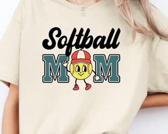Softball Mom Shirt, Sports Mom Shirt, Mama Shirt, Softball Shirt, Game Day Shirt