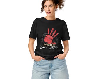 Unisex organic mid-light t-shirt MMIW MMIWG