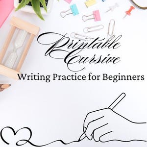 Cursive Writing Practice Sheets | Printable Cursive Writing Sheets | Alphabets Cursive | Downloadable Cursive Writing Practice | Tracing