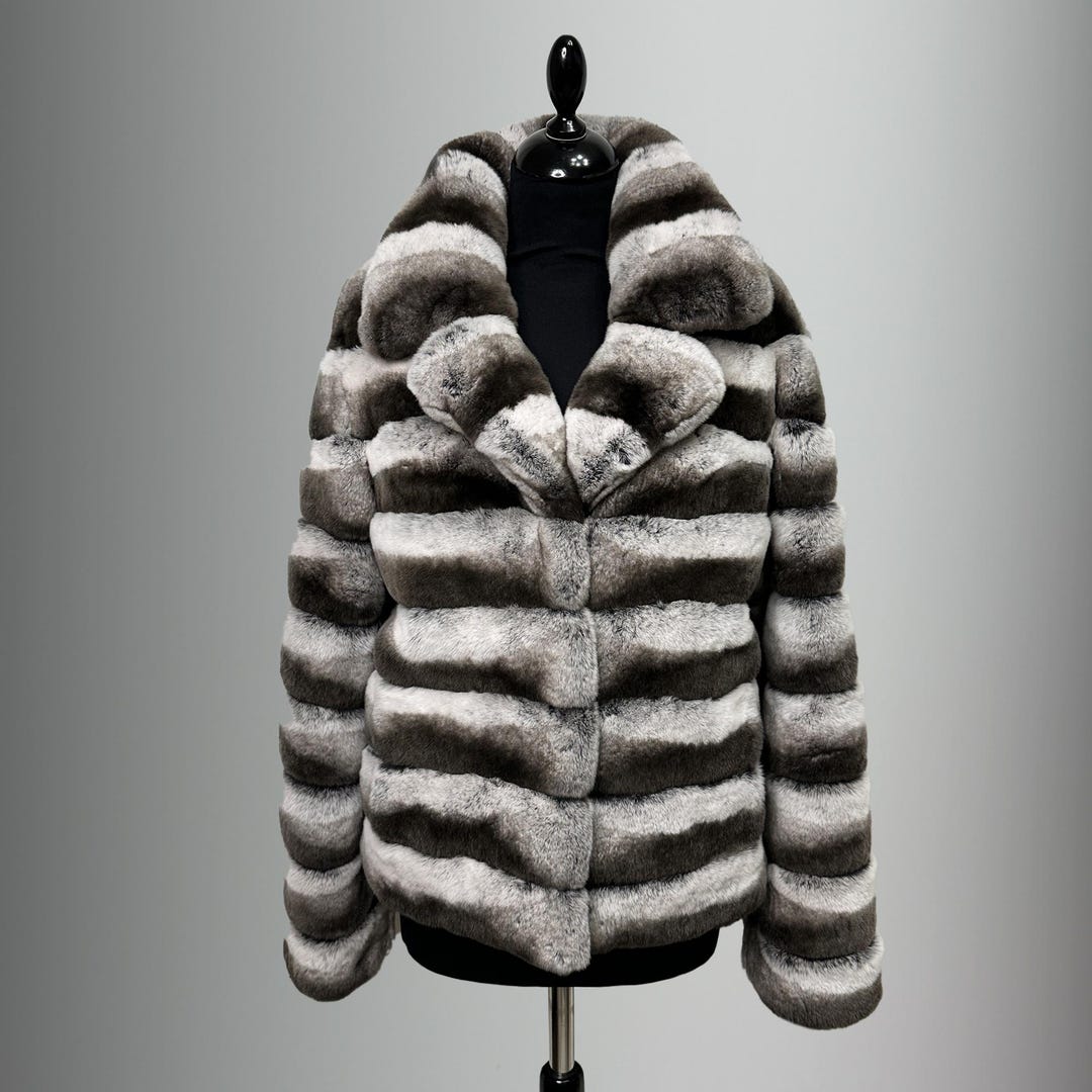 Rabbit Fur Jacket, Beige Fur Jacket, Elegance Coat, Real Fur Coat, Chinchilla Color, Fashion Fur, Luxury Coat, Real Fur Cape - Etsy Rabbit Fur Jacket, Beige Fur Jacket, Elegance Coat, Real Fur Coat, Chinchilla Color, Fashion Fur, Luxury Coat, Real Fur Cape - Etsy