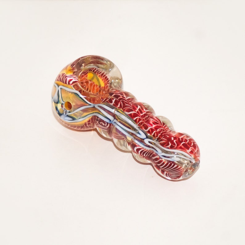 Sugar Swirl Glass Smoke Bowl Etsy