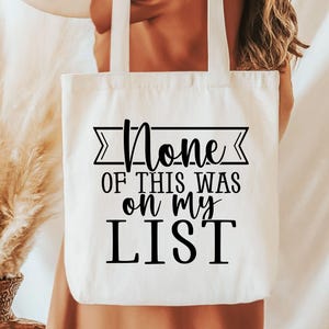Eco-friendly Sarcastic Canvas Tote for Groceries, Market, Teacher, Books, Shopping, Practical and Stylish