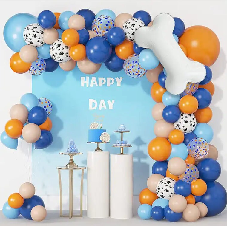 Bluey- Themed Balloon Arch Kit