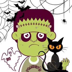 Baby Frankenstein. Halloween party