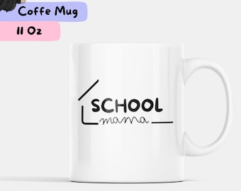 Homeschool Mom Coffee Mug - Gift for Homeschooling Mama (11 oz)