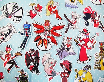 Naklejki fanartowe Hazbin Hotel