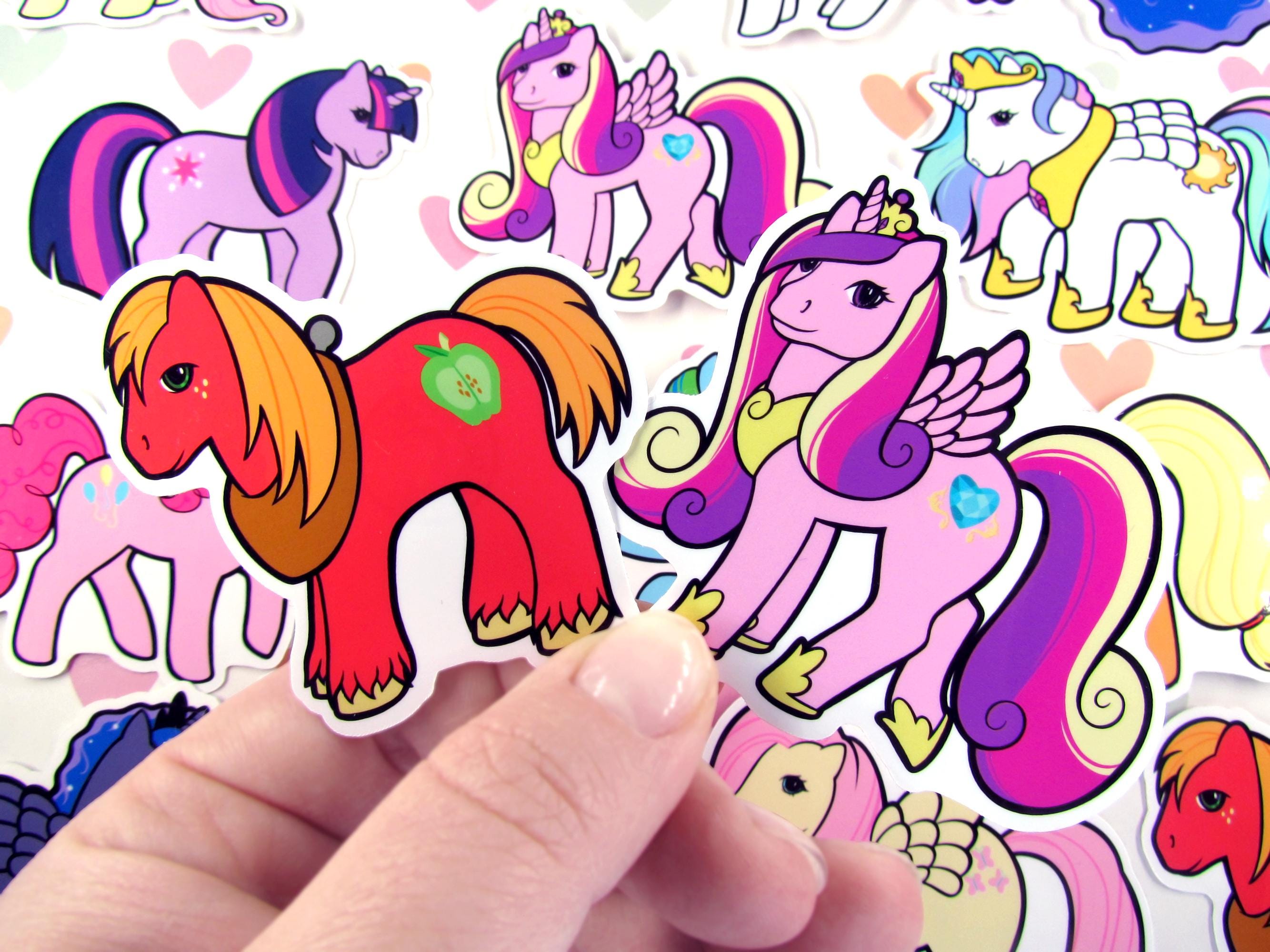 My Little Pony Friendship is Magic G1 Style Stickers - Etsy