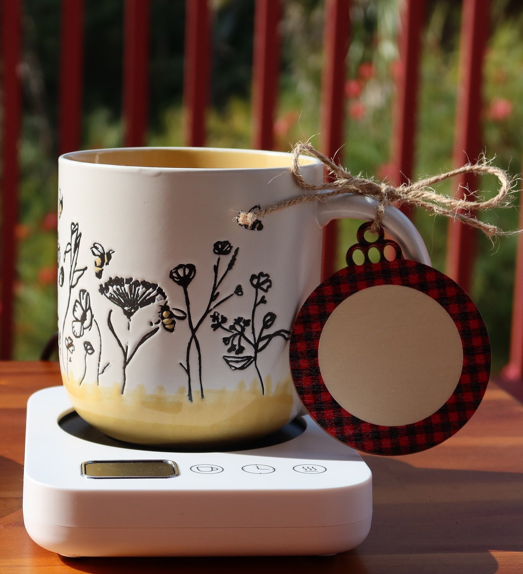 Nouvati Candle Warmer/Coffee Warmer with Mug Set