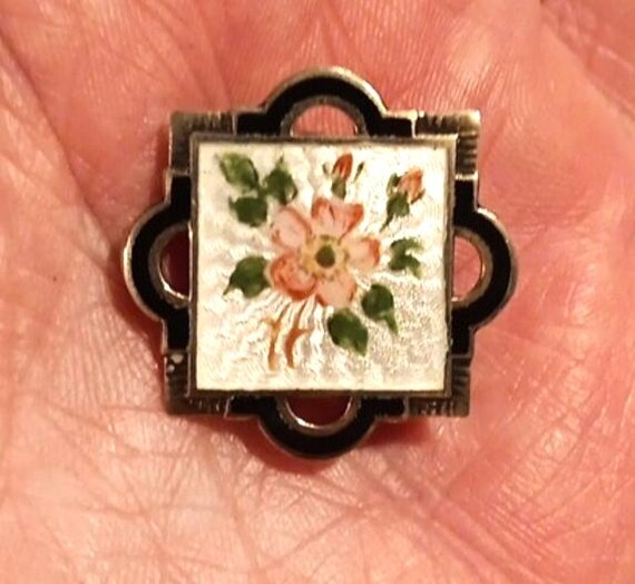 Vintage Aksel Holmsen Norway Sterling Silver Brooch