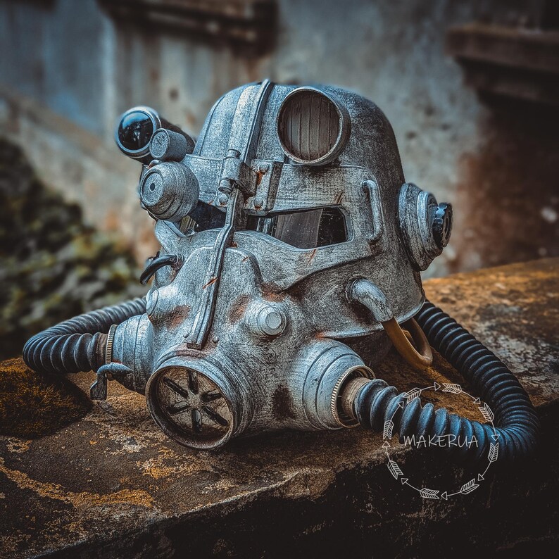 Handcrafted Helmet Mask Cosplay Game 3d Printed Replica Wearable ...