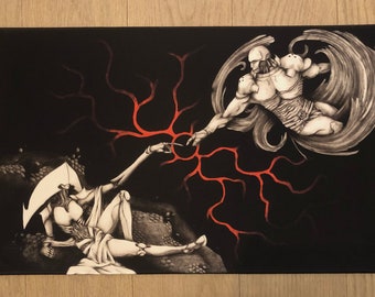 Creation of Phyrexia - playmat