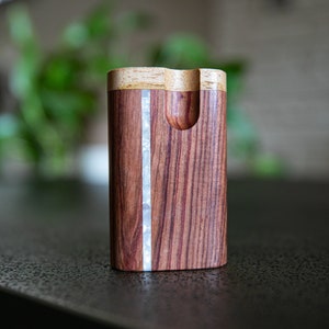 Dugout in mogano con One-Hitter
