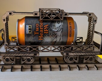 Exhibición del tren de la cerveza