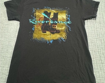 96 Vintage Riverdance Large Graphic Tee Shirt Tap Dancing Irish Theater Broadway