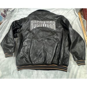 Rocawear Leather Jacket - Etsy