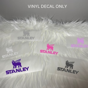 2er-Set Stanley Aufkleber, Stanley Sticker, Stanley inspiriert Vinyl-Aufkleber