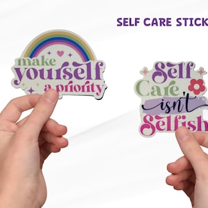 Self Care Sticker, Self Love Sticker, Self Care Decal