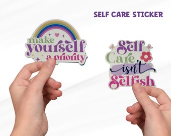 Self Care Sticker, Self Love Sticker, Self Care Decal