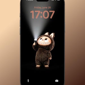 Zimomo Labubu Live Wallpaper | Labubu Live Photo | Labubu Flashlight | Animated Digital Phone Screen | Kawaii Aesthetic Background