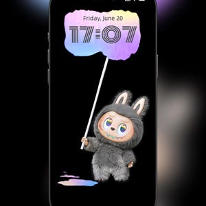 Labubu 4K Live Wallpaper | Labubu Live Photo | Labubu Painting | Animated Phone Screen | Kawaii AestheticBackground