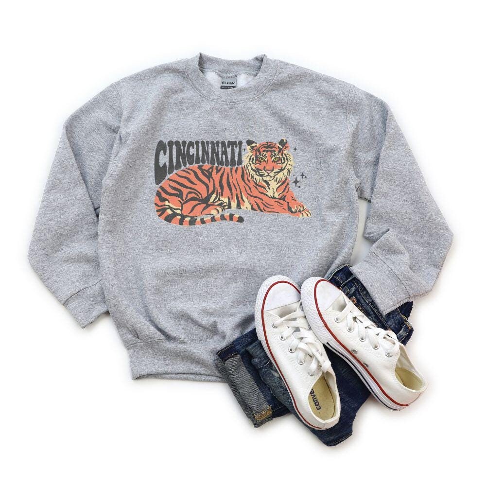 Cincinnati Bengals kids sweatshirts 2025
