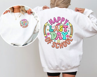 Happy Last Day Of School Svg, School's Out For Summer Svg, End Of School Png, Retro Teacher Png, Class Dismissed Png, Hello Summer Svg