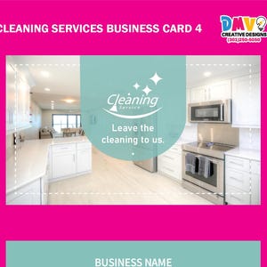Tarjetas de Presentacion Limpiezas - Service de nettoyage Cartes de visite