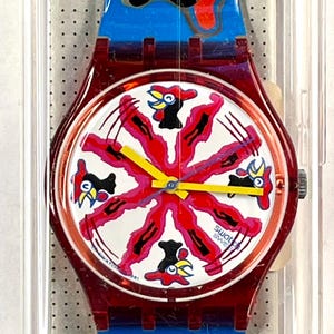 Vintage Swatch Watch | Chicchirichi  | GR 112 | Spring/Summer 1992