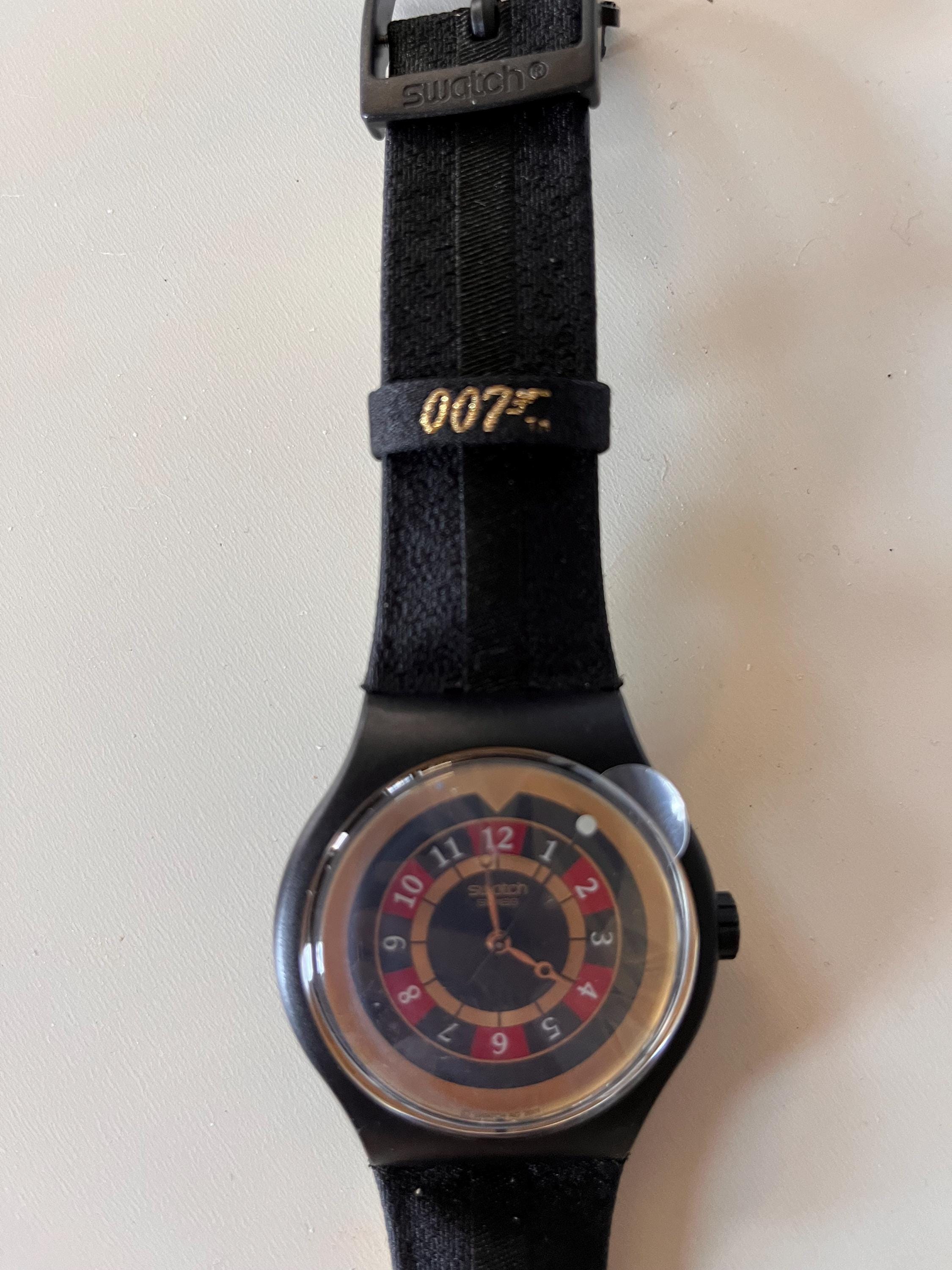 Vintage Swatch Watch Licence to Kill 2002 - Etsy