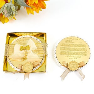 Cadeaux aimantés personnalisés Ayatul Kursi pour les invités en vrac, mariage baby shower anniversaire Ramadan Eid islamique musulman cadeaux de fête