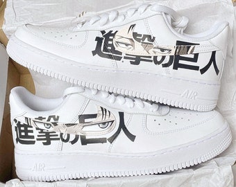 Attack On Titan Levi Ackerman Air Force 1 Custom BEST SELLING, Limited Edition, Perfect Gift,Mother Order now>>> etsneaker.com/mins-229