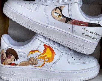 Avatar The Last Airbender Prince Zuko Air Force 1 Custom BEST SELLING, Limited Edition, Perfect Gif Order now>>> etsneaker.com/mins-222
