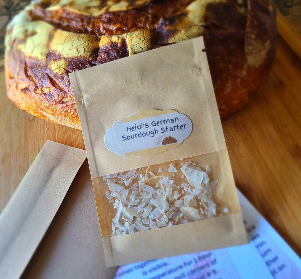 German 100 Year Old Sourdough Starter Dehydrated Etsy Canada 