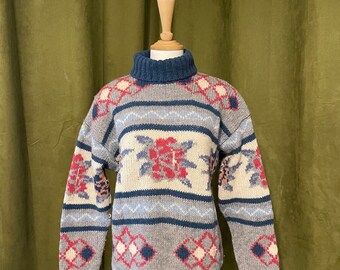 Shetland wool jumper