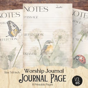 Christliches Junk Journal, Gebet Journal, Andacht, Planer, Seiten, Glaube, Christian, Bibel, Kit, Geschenke für sie, bedruckbar, digitaler Download