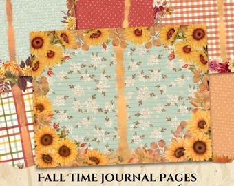 Fall Junk Journal Kit: Vintage Autumn Ephemera (PDF)