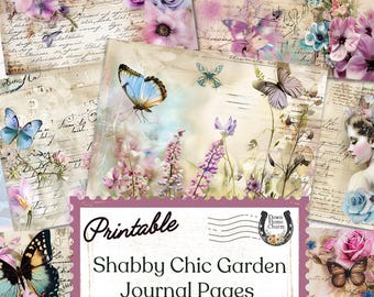 Papier ogrodowy Shabby Chic: Vintage Mixed Media (JPG)