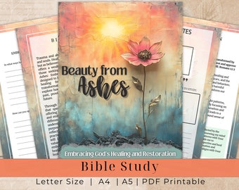 Worship Journal Kit, Faith junk journal pages, Faith Journal supplies, Digital Download, Prayer Journal, Paper Craft, Bible Verse, Prayers