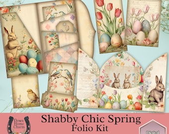 Shabby Chic Spring Folio Kit: Paasjunk Journal (pdf)